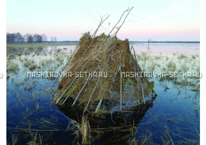 Маскировочная сетка МКТ-3П Солома 2х3 м – купить по цене 3750 руб. в интернет-магазине в городе Саратов картинка 3