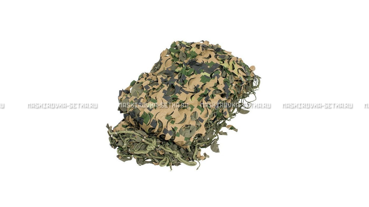 Массеть Camosystems Пейзаж-Профи Лес 3D 1,8х6 м  – купить по цене 7700 руб. в интернет-магазине в городе Саратов картинка 6