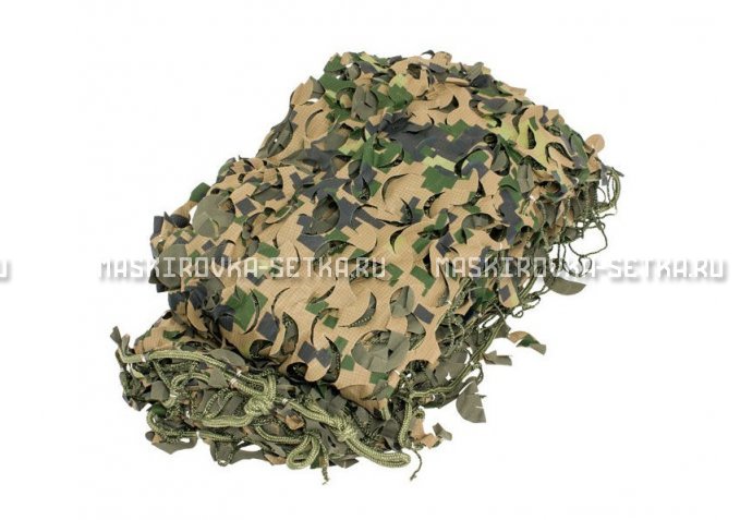 Массеть Camosystems Пейзаж-Профи Лес 3D 1,8х6 м  – купить по цене 7700 руб. в интернет-магазине в городе Саратов картинка 1