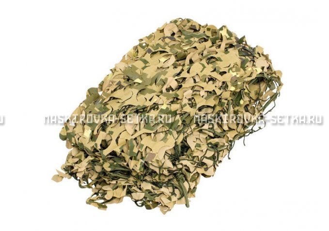 Массеть Camosystems Пейзаж-Профи Милитари 3D 1,8х6 м  – купить по цене 7700 руб. в интернет-магазине в городе Саратов картинка 1