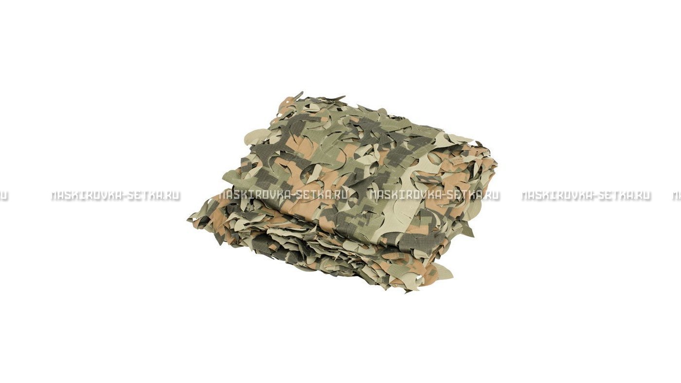 Сетка Camosystems Пейзаж Полынь 3D 2,4х3 м  – купить по цене 3100 руб. в интернет-магазине в городе Саратов картинка 6