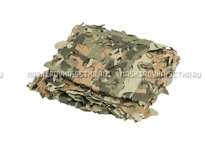 Сетка Camosystems Пейзаж Полынь 3D 2,4х3 м  – купить по цене 3100 руб. в интернет-магазине в городе Саратов картинка 1