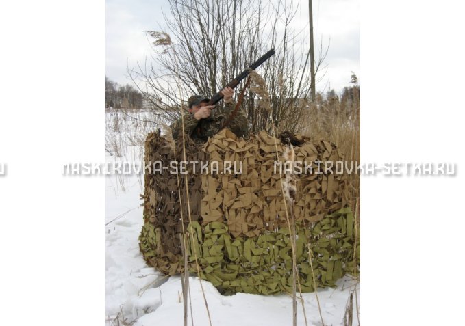 Маскировочная сеть МКТ-2П Поле 3х6 м – купить по цене 4700 руб. в интернет-магазине в городе Саратов картинка 8