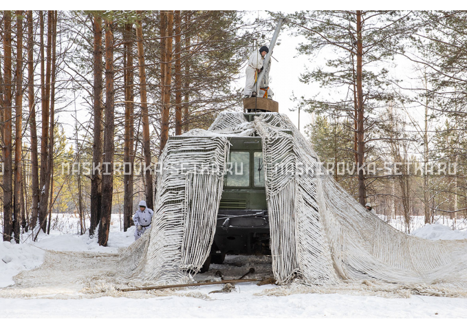 Маскировочный комплект МКТ-2С Снег 9х12 м без АП – купить по цене 29500 руб. в интернет-магазине в городе Саратов картинка 3