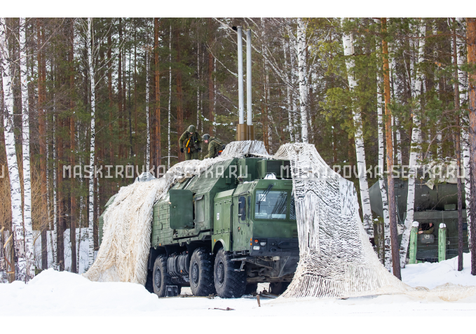 Маскировочный комплект МКТ-2С Снег 9х12 м без АП – купить по цене 29500 руб. в интернет-магазине в городе Саратов картинка 1