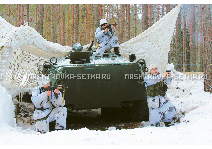 Маскировочный комплект МКТ-2С Снег 9х12 м без АП – купить по цене 29500 руб. в интернет-магазине в городе Саратов картинка 6