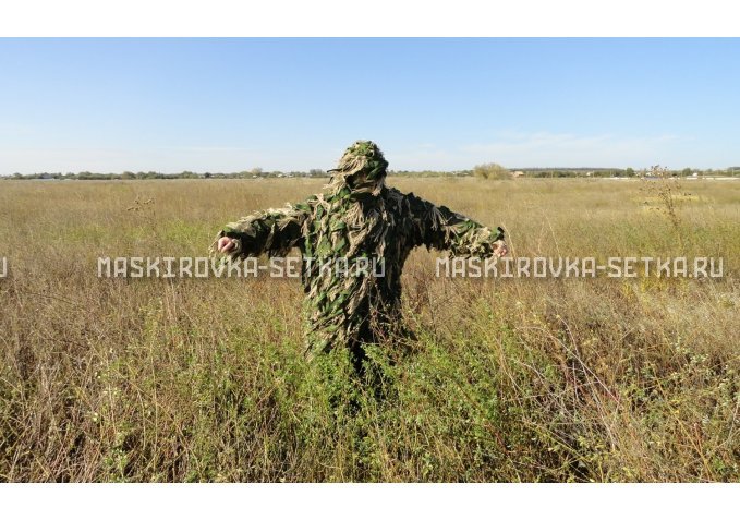 Маскировочный халат Taganrog Кикимора – купить по цене 3550 руб. в интернет-магазине в городе Саратов картинка 1